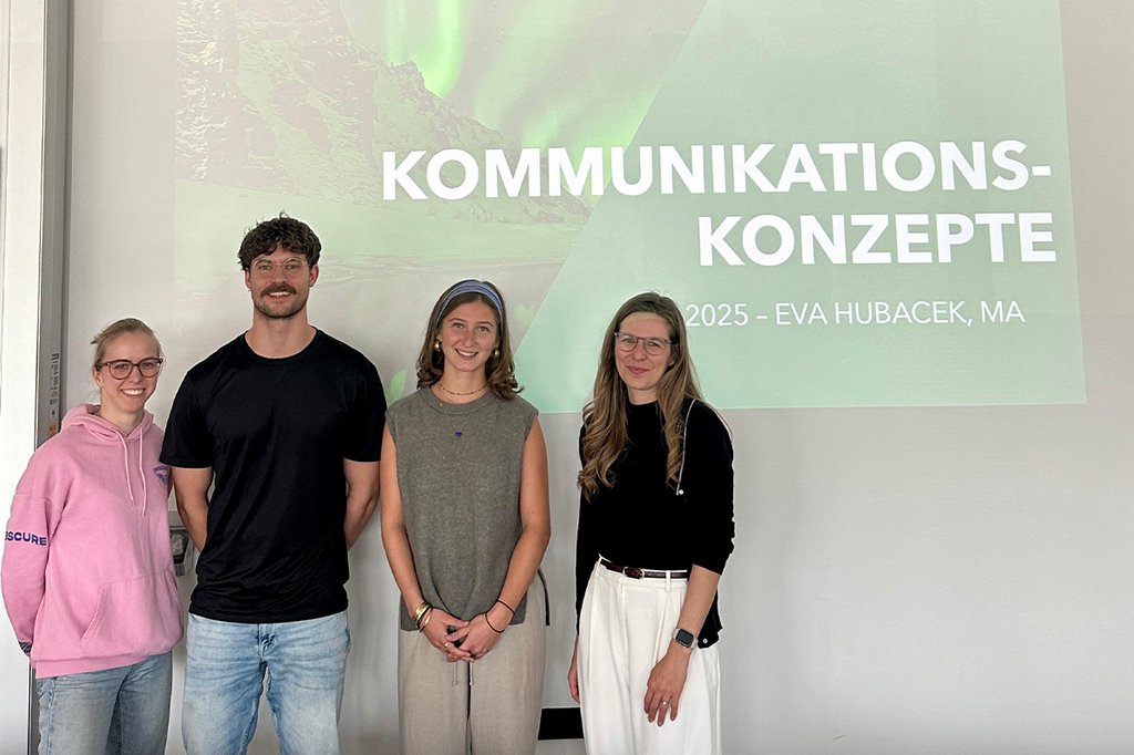 Praxisnahes PR-Know-how: Gastvortrag Eva Hubacek