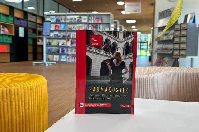 Neues Fachbuch zum Thema Raumakustik