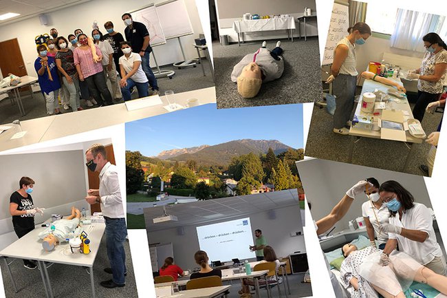 Einblicke in den Refresherkurs für diplomierte Pflegefachkräfte