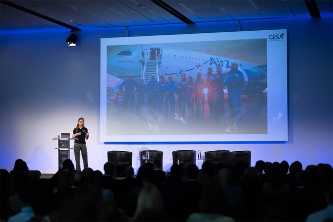 Digital Management & Sustainability-Studentin Leonie Jungwirth besuchte den Circular Economy Summit Austria