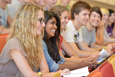 Studierende an der FH St. Pölten