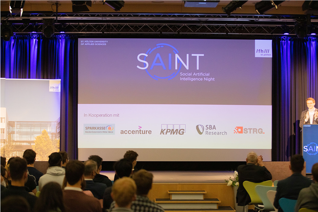 SAINT – Social Artificial Intelligence Night