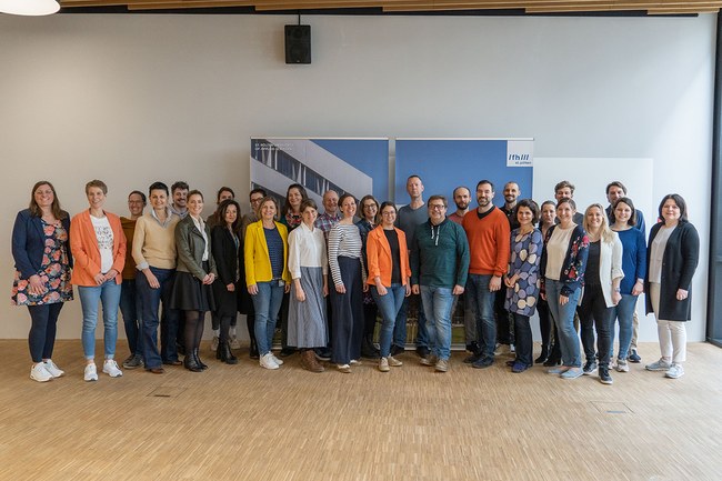 Gruppenbild vom Science Exchange des Department Gesundheit