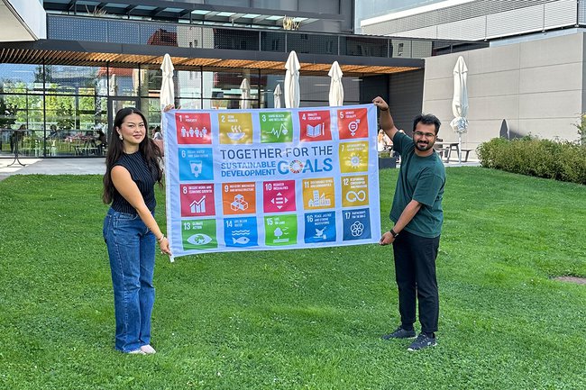 SDG Flag Day: Ein Zeichen für Nachhaltigkeit