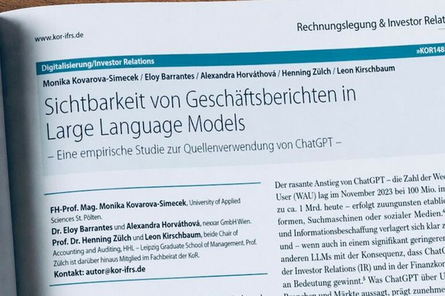 Neue Publikation in der Fachzeitschrift KoR
