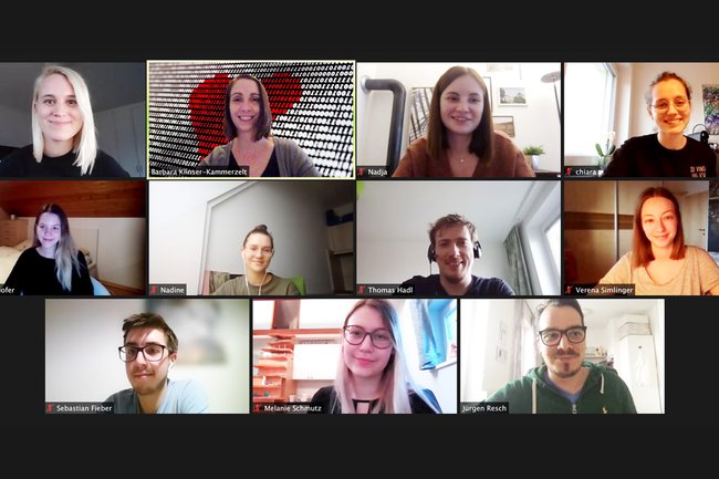 Virtueller Social Advertising Workshop mit Agentur-Profis im Masterstudiengang Digital Marketing & Kommunikation an der FH St. Pölten