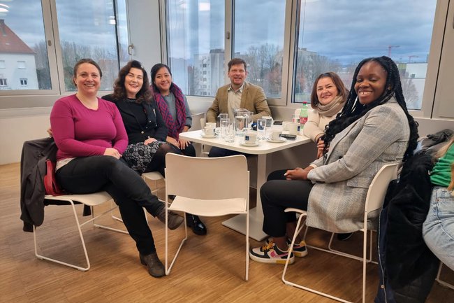 Teilnehmer*innen der International Week