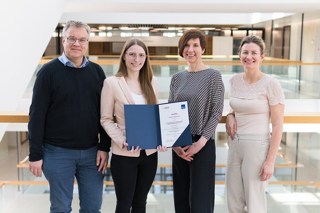 Johannes Pflegerl, Jacqueline Zeilinger, Karin Goger und Katharina Auer-Voigtländer
