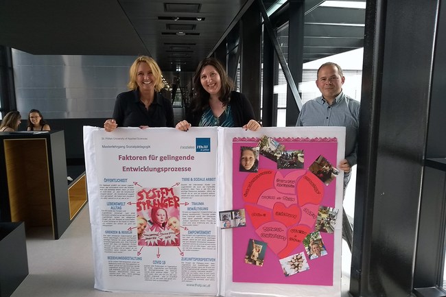 Absolvent*innen das Masterlehrgangs Spzialpädagogik