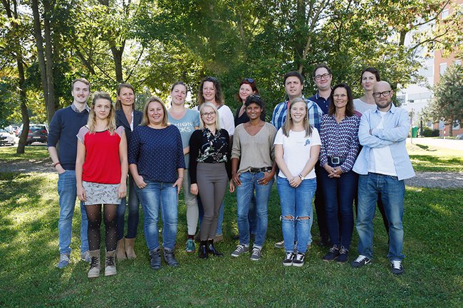 Die TeilnehmerInnen des Masterlehrgangs Sozialpädagogik