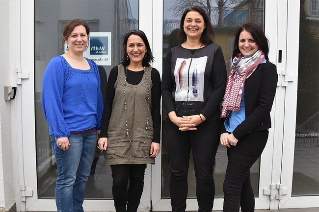 Christine Schmid, Christine Haselbacher, Andrea Nagy, Patricia Renner