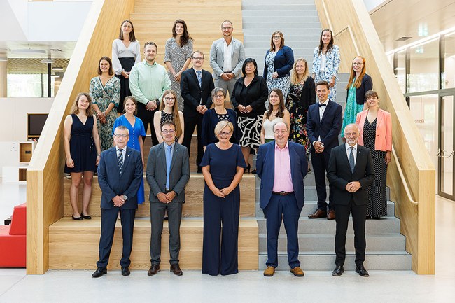 Sponsion der Soziale Arbeit (Master Studierenden