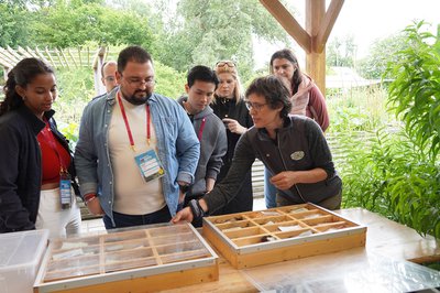 Europäische Studierende mit nachhaltigen Ideen