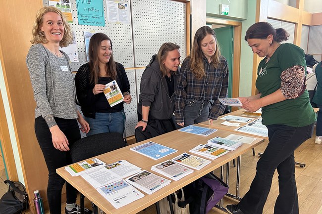 Von links nach rechts: Magdalena Heitzinger, Julia Schnetzinger, Vanessa Jarmer, Viktoria Reissig