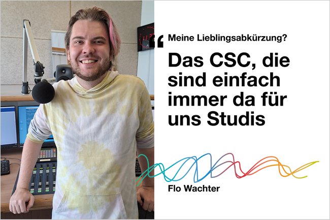 Flo Wachter im Campus Radio