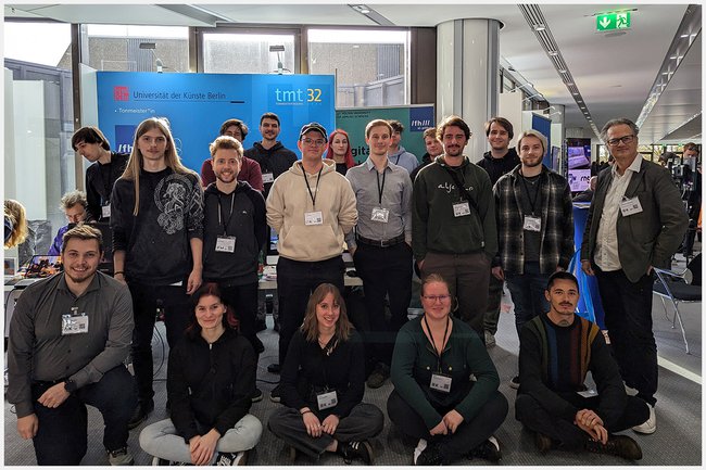 FH-Studierende bei Tonmeistertagung 2023