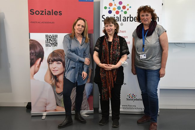 Petra Ramsauer, Barbara Preitler und Ulrike Rautner-Reiter