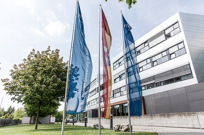 Ansicht der FH St. Pölten