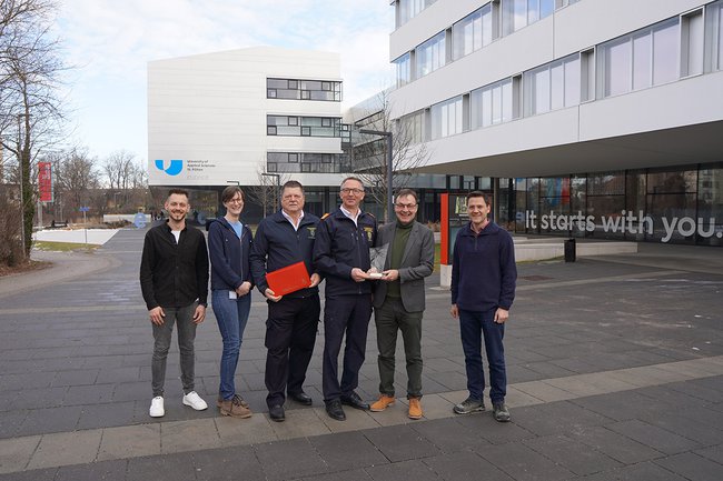 USTP mit Florianiplakette ausgezeichnet