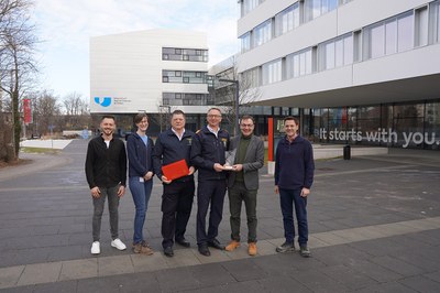 USTP mit Florianiplakette ausgezeichnet