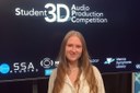 USTP-Studentin gewinnt 3D-Audio-Wettbewerb
