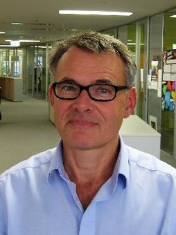 Dr. Klaus Beck, Universität Greifswald, bei virtueller Diskussionsrunde an der FH St. Pölten