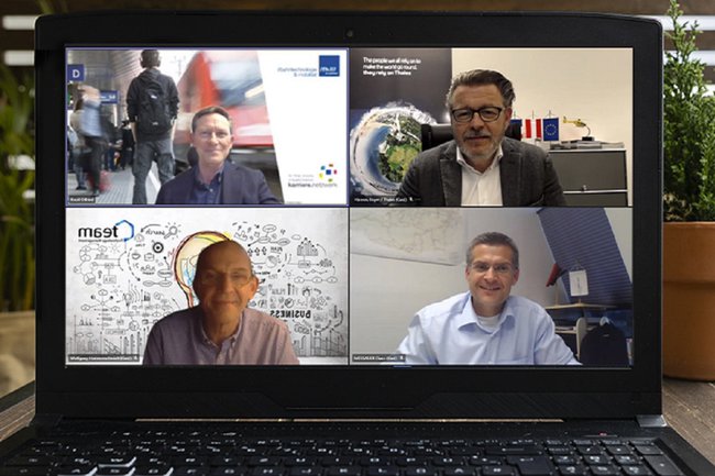 Virtuelle Firmen-Messe der Bahnbranche