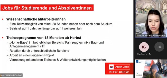 Employer Pitch Wiener Linien (c) FH St. Pölten / Vera Wilhalm Wiener Linien_c_FH St. Pölten_Vera Willhalm (1).JPG