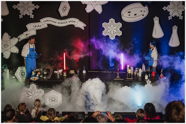 Livestream der VISTA Christmas Sciences Show by FH St. Pölten​