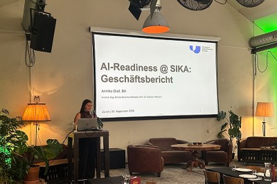 Vom Studium auf die Bühne bei Sika