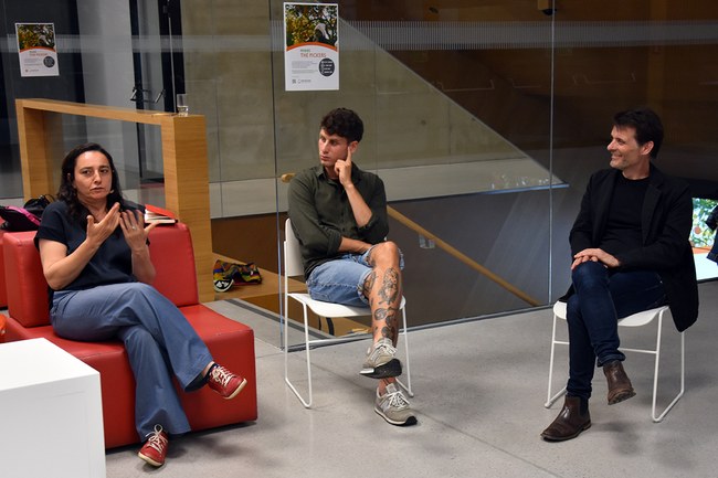 Sónia Melo, Paul Sperneac-Wolfer und Gilles Reckinger