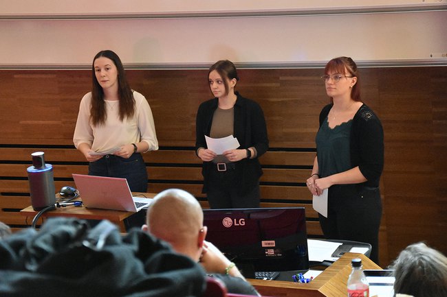 Studierende des Bachelor-Studiengangs Soziale Arbeit