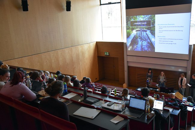 Präsentation der Projekte der Studierenden des Bachelor-Studiengangs Soziale Arbeit