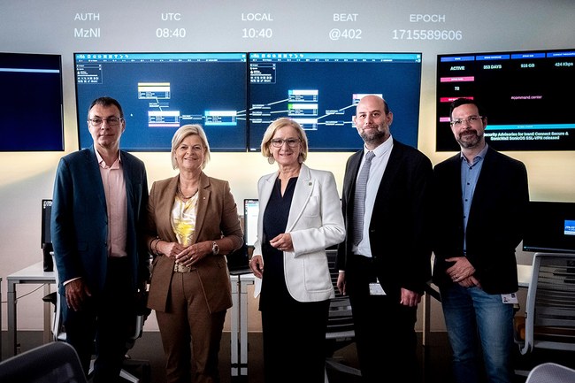 Zahlreiche politische Besuche