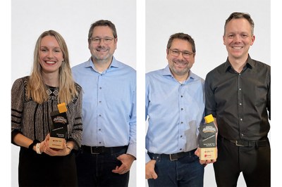 Zwei Digital Superheroes aus Marketing & Kommunikation