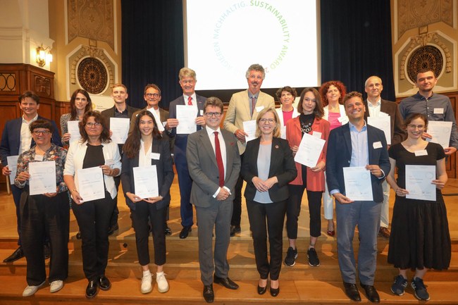 Zweiter Platz beim Sustainability Award 2022