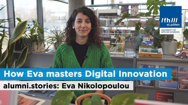 Wissenschaft mit Wirkung: Evas Karriere in Digital Innovation and Research