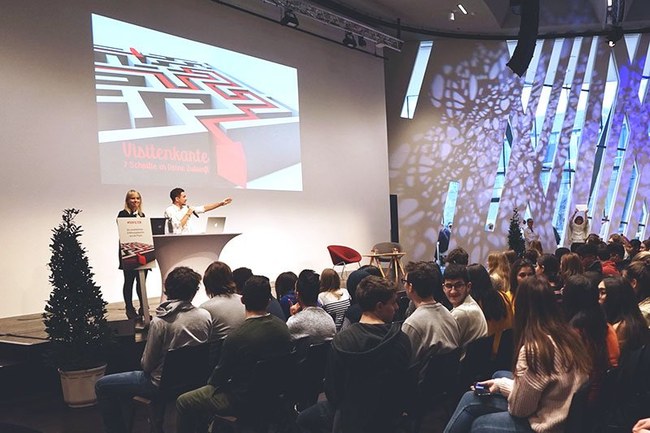 Karrieretipps für Schüler*innen, Abschlussveranstaltung des Lehrgangs Eventmanagement der USTP – University of Applied Sciences St. Pölten