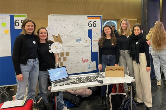 Links nach rechts: Mia Schmidt, Hannah Shafto, Nina Maisser, Anna Hinteregger, Zuzana Krizanova