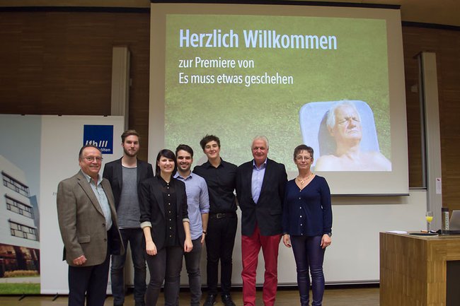 Prämiere im kleinen Festsaal der USTP – University of Applied Sciences St. Pölten