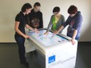 Multi-Touch Table App fürs Karikaturmuseum Krems
