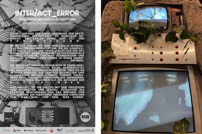 inter/act_error: Interaktives Kunstprojekt