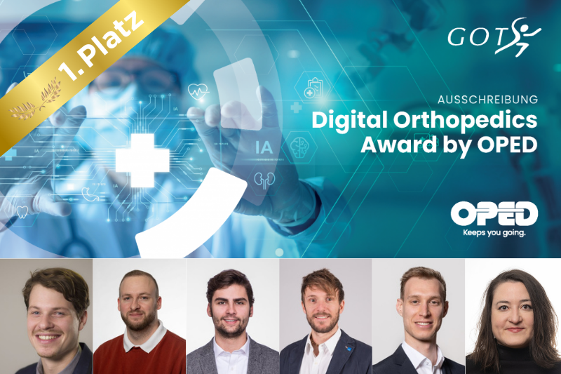 1st Place at GOTS Digital Orthopedics Award 2025