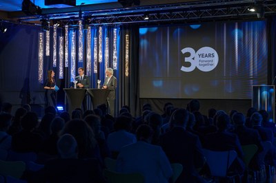 30 Years. Forward: Together.