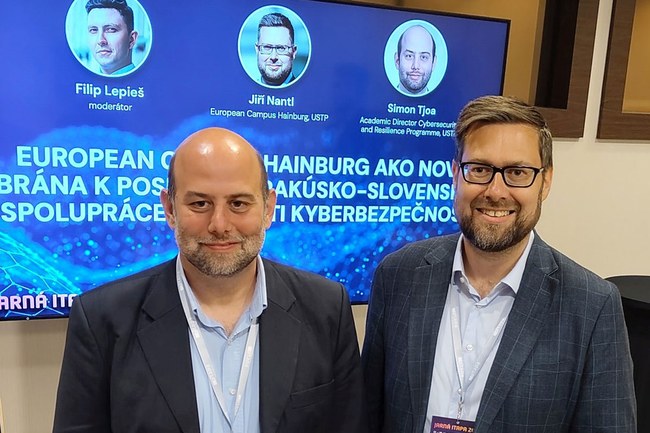 Simon Tjoa and Jiri Nantl