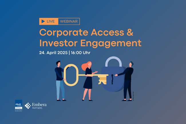 Teaserbild Webinar Corporate Access and Investor Engagement